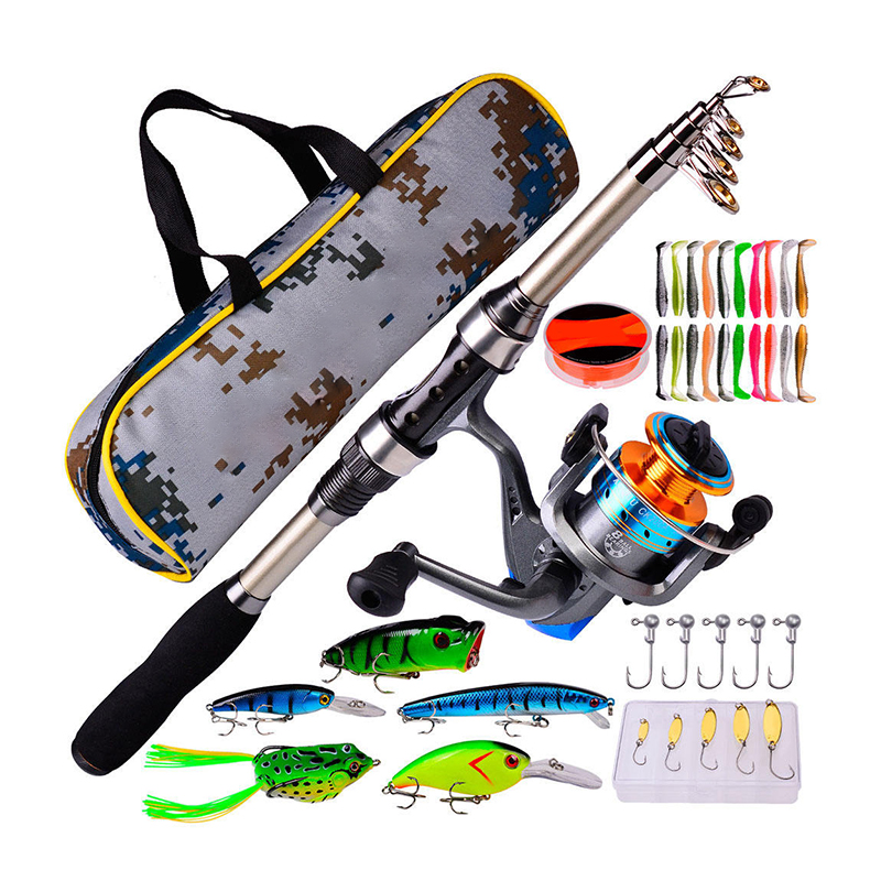 Fishing Rod Combo - Fishing Rod and Reel Combo Carbon