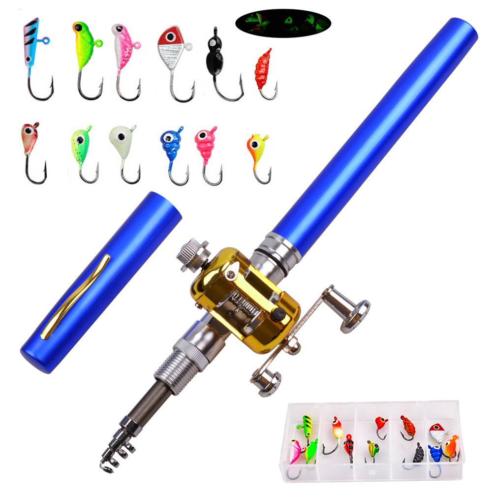Mini ice fishing rod Combo wit - огляд і ціна Fishing Rod Fly