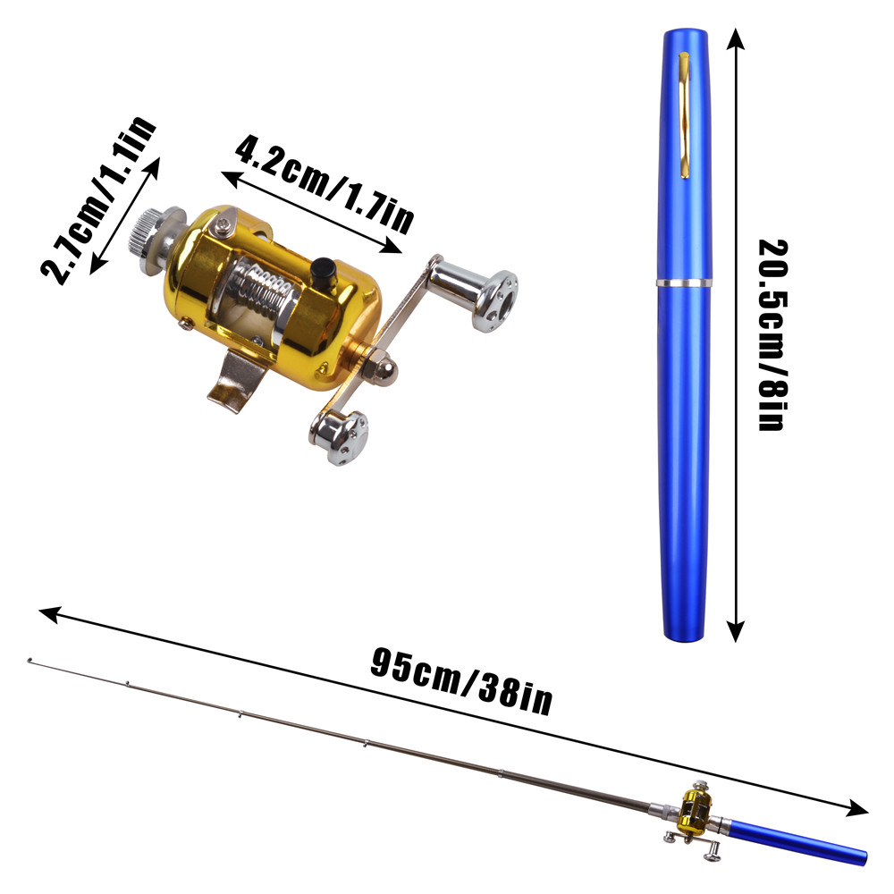 Mini ice fishing rod Combo wit - огляд і ціна Fishing Rod Fly