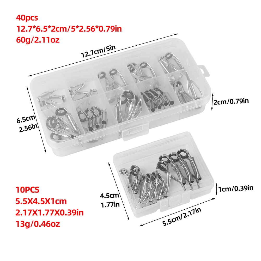 10/40pcs Fishing rod Tip Repai - огляд і ціна Fishing Rod Repair Kit